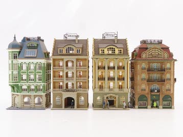 Vollmer H0 - 43758/43770/43771/43772 - Modeltreingebouwen, Hobby en Vrije tijd, Modeltreinen | H0, Nieuw