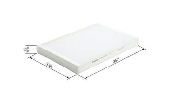 Bosch Actief Kool Interieurfilter M2213, Ophalen of Verzenden, Zo goed als nieuw
