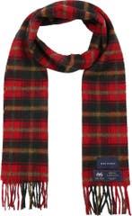 Suitable Sjaal Ruit Merino Wol Rood maat one size Heren, Verzenden, Nieuw, Suitable