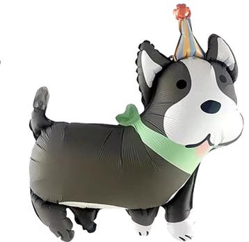 Folie ballon Happy Birthday Dog in 4 uitvoeringen, Verzenden, Nieuw