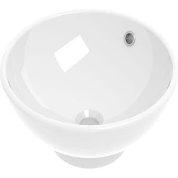 Basic Line Opbouw Waskom - 40x40x15 cm - Rond - Porselein -, Ophalen of Verzenden, Nieuw