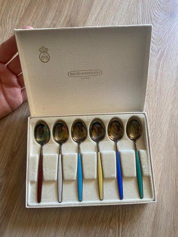 David-Andersen - David Andersen - Tafelservies (6) - .925