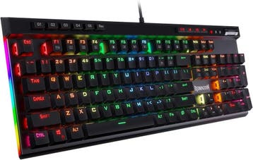 RGB Gaming Keyboard US-Layout | Retourdeal | Laatste Stuk, Computers en Software, Toetsenborden, Redragon, Gaming toetsenbord