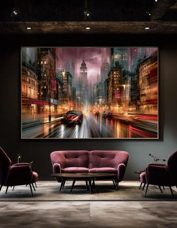 Giancarlo Colombo - GCD Art - Downtown #11, Antiek en Kunst