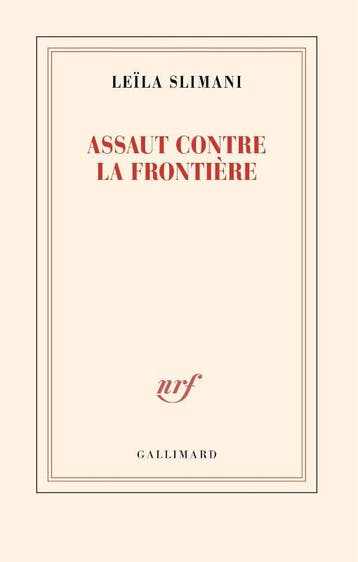 Assaut Contre La Frontiere | Leïla Slimani | Nieuw, Boeken, Ophalen of Verzenden, Nieuw, Leïla Slimani