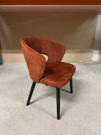 Eetkamerstoelen in roestkleur, Huis en Inrichting, Stoelen, Ophalen, Hout, Vijf, Zes of meer stoelen, Rood