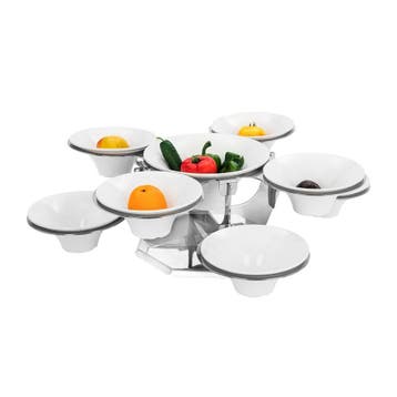 GGM Gastro | Buffetstandaard - RVS - rond - 700x700mm - |, Verzenden