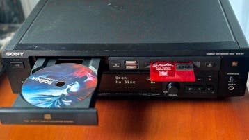 Sony - MXD-D3 - CD Player - Minidisc deck, Nieuw