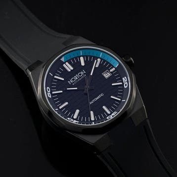 Norton - Borgo - Automatico Miyota 8215 - PVD Nero -, Nieuw