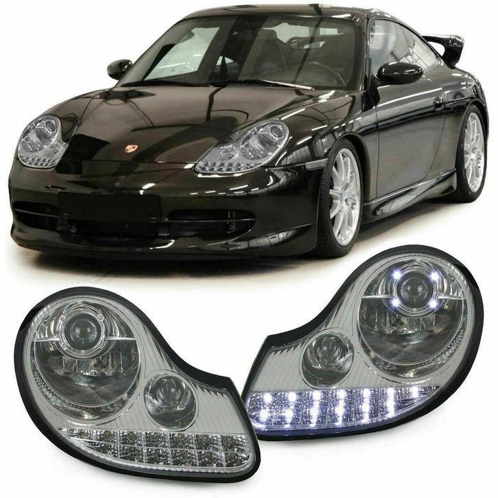Koplampen Porsche 911 / 996 97-02 Boxster 986 LED, Auto-onderdelen, Overige Auto-onderdelen, Ophalen of Verzenden