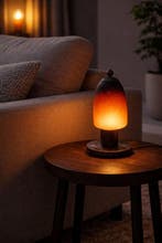 Lamp - Art Deco tafellamp van SCHNEIDER – „Boule” Modelnr., Antiek en Kunst