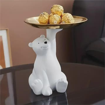 Creatieve Beren Opbergbakje met Plateau - Decoratie & Cadeau, Dieren en Toebehoren, Overige Dieren