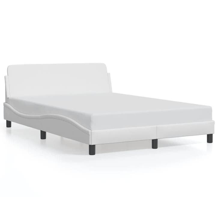 Wit Bedframe 120x200 | 43% Korting, Huis en Inrichting, Slaapkamer | Bedden, 160 cm, 200 cm, Verstelbaar, Zwart, Nieuw, Stof, Tweepersoons