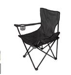 Campingstoel Opvouwbaar 50x50x80 cm Bekerhouder 130 kg, Verzenden, Nieuw