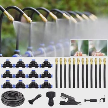 Automatisch Tuin Watergeefsysteem met Vernevelende Sproeiers, Verzenden, Nieuw