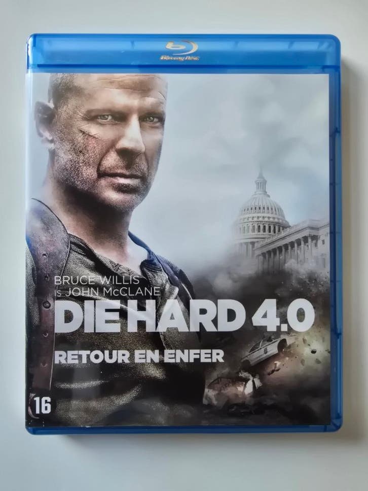 DIE HARD 4.0 (BLURAY), Cd's en Dvd's, Blu-ray, Gebruikt, Verzenden