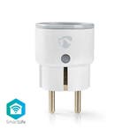 Nedis Wi-Fi smart plug | Stroommeter | Schuko type F |, Ophalen of Verzenden, Nieuw
