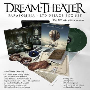 Dream Theater- Parasomnia (Box Set) Coloured Vinyl, Verzenden, Nieuw in verpakking