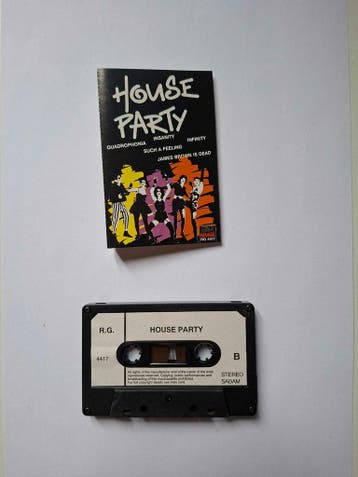 House party cassettebandje goed, Cd's en Dvd's, Verzenden, Nieuw in verpakking