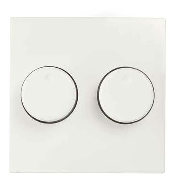 Dimmerknop | ION Industries | E1 (Duo, Mat wit), Verzenden, Nieuw
