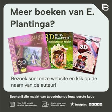 Verrassend 3D met borduren op papier / Cantecleer, Verzenden, Gelezen, E. Plantinga
