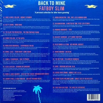 Fatboy Slim - Back To Mine, Ophalen of Verzenden, Gebruikt