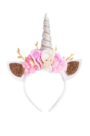 KIMU® Eenhoorn Haarband Blaadjes Iridescent Unicorn Diadeem, Kleding | Dames, Ophalen of Verzenden, Nieuw, Carnaval, Accessoires