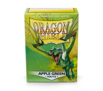 Dragon Shield Sleeves Matte Apple Green (100 pieces), Ophalen of Verzenden, Nieuw