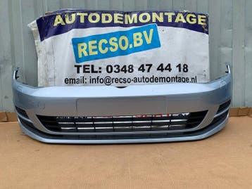 Golf 7 Voorbumper bumper KLS Clearwater Blue LR5S P90, Auto-onderdelen, Nieuw