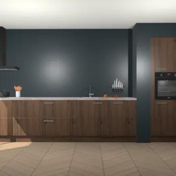 Noten keuken Calgary 86745, Huis en Inrichting, Keuken | Complete keukens, Verzenden, Nieuw