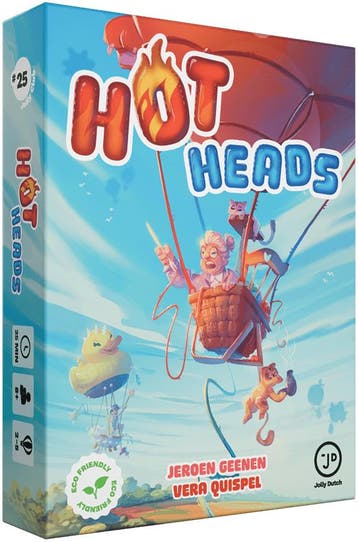 Hot Heads - Kaartspel | Jolly Dutch - Kaartspellen, Verzenden, Nieuw