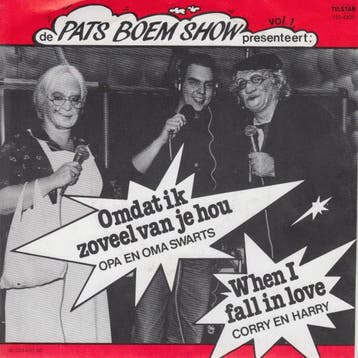 vinyl single 7 inch - Opa En Oma Swarts - Corry En Harry..., Verzenden, Zo goed als nieuw, 7 inch, Pop