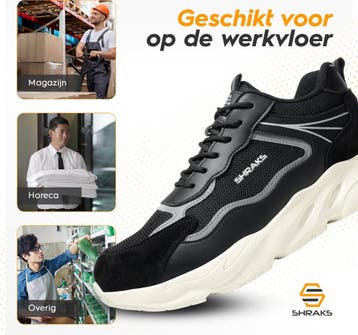 Shraks Moda Veiligheidsschoenen 37 - Werkschoenen voor Dames, Kleding | Heren, Ophalen of Verzenden, Nieuw
