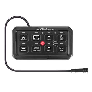 Panel 8 Switches voor Pickup Truck Offroad 4x4 12V-24V Bl..., Verzenden, Nieuw, Universele onderdelen