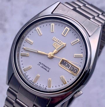 Seiko - Seiko 5 Automatic Day-Date - Zonder minimumprijs -