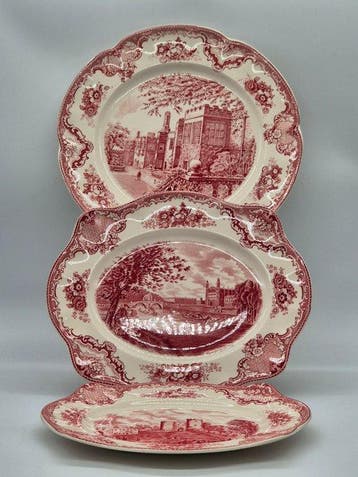 Eetservies - Johnson Bros – „Old Britain Castles“, Antiek en Kunst