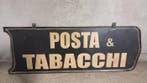Insegna metà - Post en Tabak - Reclamebord - IJzer, Antiek en Kunst, Curiosa en Brocante