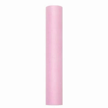 Tule rol van 30 cm breed en 9 meter lang roze, Overige materialen, Verzenden, 30 tot 120 cm, Roze