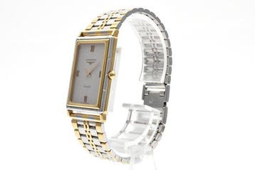 Longines - Vintage Rectangular Quartz Dress Watch - Zonder