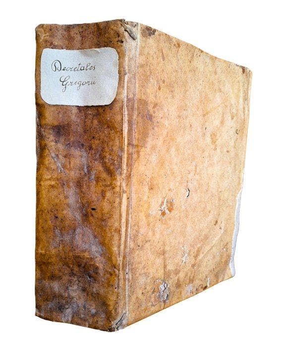 Gregorius IX - Decretales - 1528, Antiek en Kunst, Antiek | Boeken en Bijbels