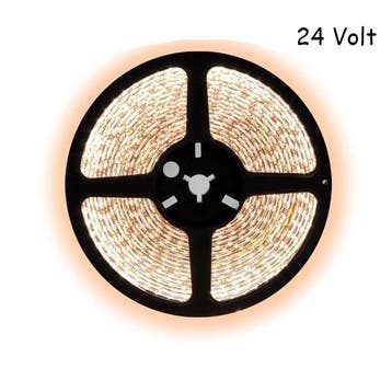 2,5 meter warm wit led strip - 60Leds/m - 24V, Ophalen of Verzenden, Nieuw