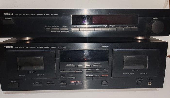 Yamaha - TX-480L / KX-W392 Stereoset - Diverse modellen, Audio, Tv en Foto, Radio's