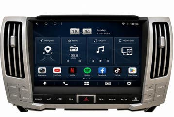 autoradio Navigatie Lexus RX carkit android 16 arplay usb, Ophalen of Verzenden, Nieuw