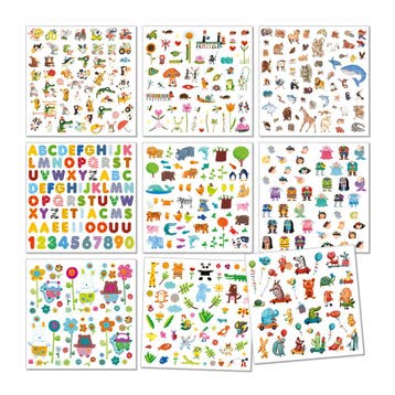 Djeco stickers voor kinderen - 1000 van €11,99 voor €10,79, Ophalen of Verzenden, Nieuw