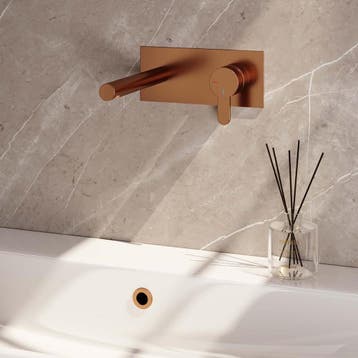 Brauer Copper Edition Inbouw Wastafelmengkraan met Rechte, Ophalen of Verzenden, Nieuw