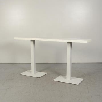 Kantinetafel Pedrali - Wit blad - 185 x 40 cm, Ophalen of Verzenden, Nieuw in verpakking