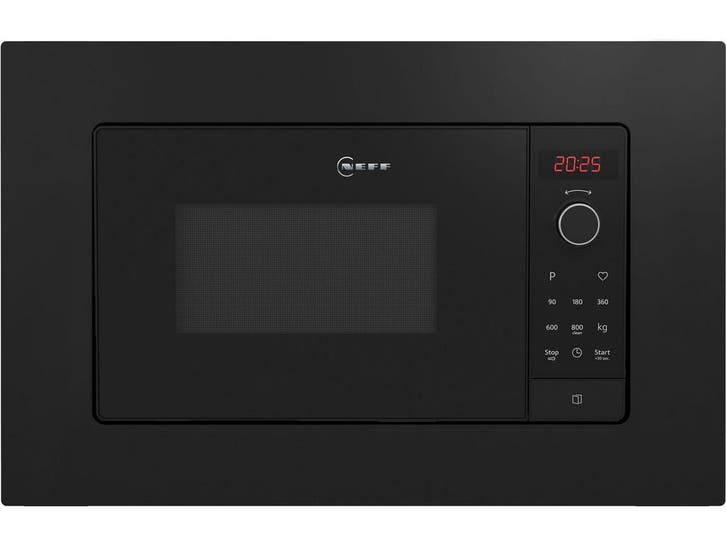 NEFF HLAWG26S3 - Inbouw-magnetron - 800 W - Zwart, Witgoed en Apparatuur, Magnetrons, Zo goed als nieuw, Verzenden