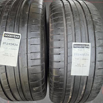 285/45r20 112Y Goodyear eagle f1, Ophalen, Gebruikt, 285 mm, Band(en)