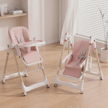 3-in-1 Kinderstoel: Verstelbaar, met Afneembare Tray, 5-Punt, Verzenden, Nieuw