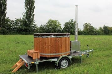 Bubbelbad/jacuzzi/Hottub/sauna huren/verhuur op locatie, Nieuw